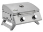 Grill gazowy Tepro z dwoma palnikami.