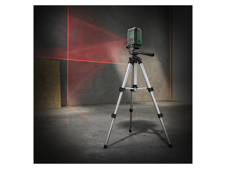 Laser krzyżowy ze statywem PKLL 10 B4