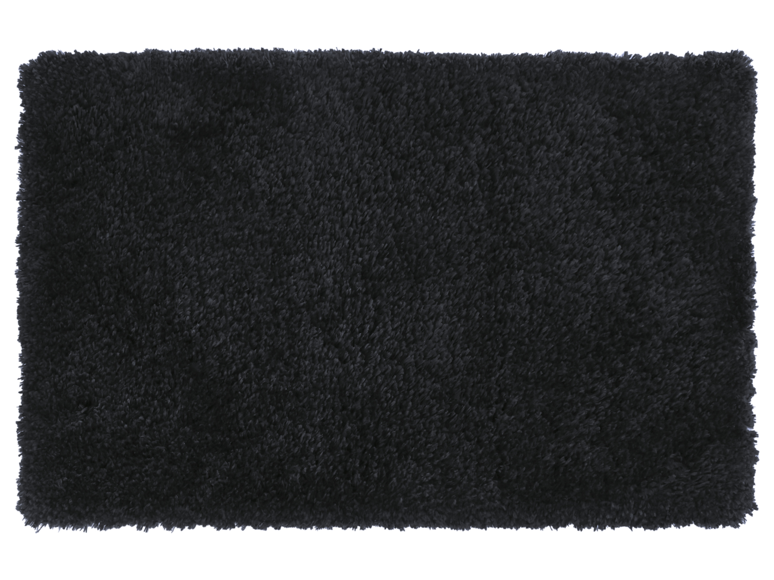 LIVARNO® Mata łazienkowa, 50 x 80 cm / Ø 70 cm (Czarny)
