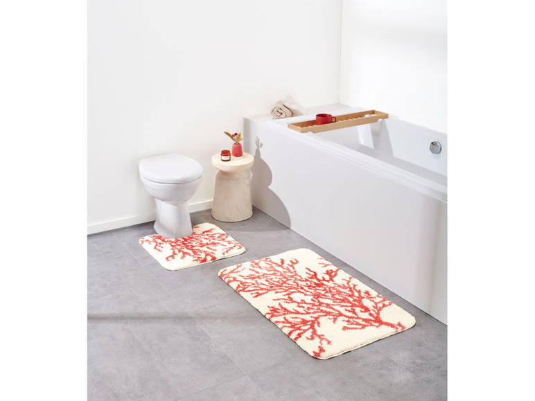 Pełny ekran: LIVARNO home Zestaw 2 dywaników łazienkowych z mikrowłókna - zdjęcie 44