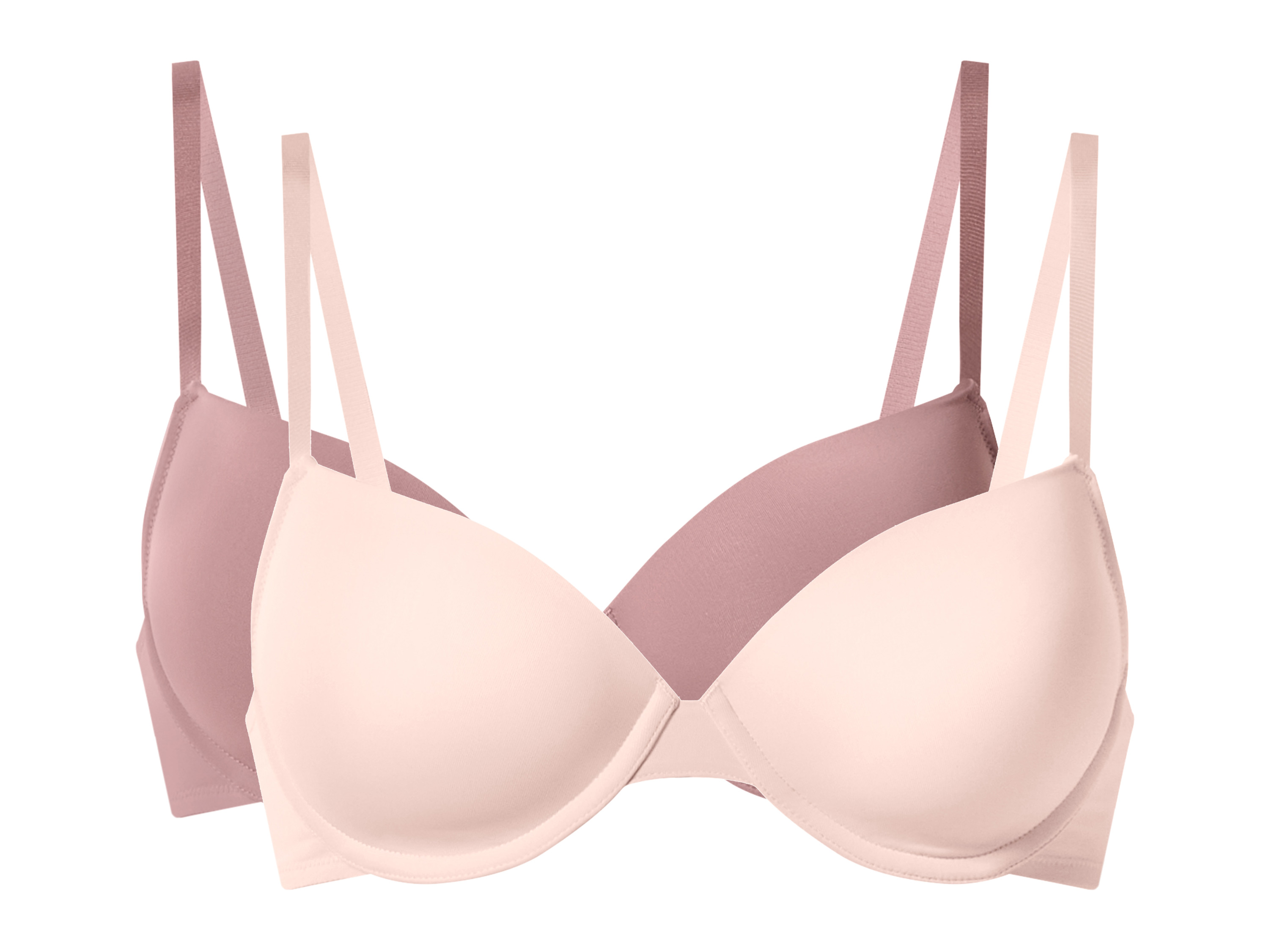 esmara® Biustonosze damskie z fiszbinami, 2 sztuki 