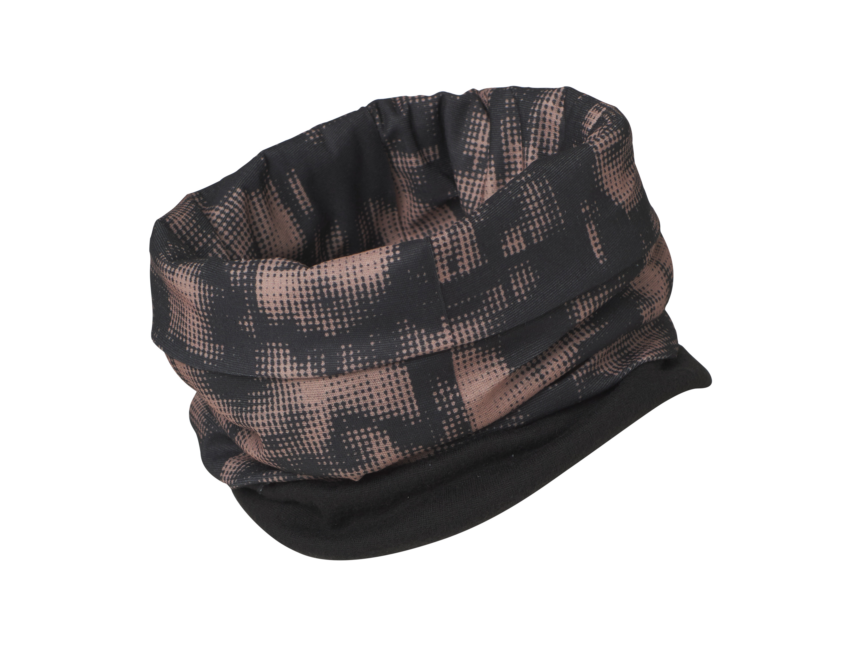 CRIVIT Chusta wielofunkcyjna damska lub męska (czarny / beżowy, one size)