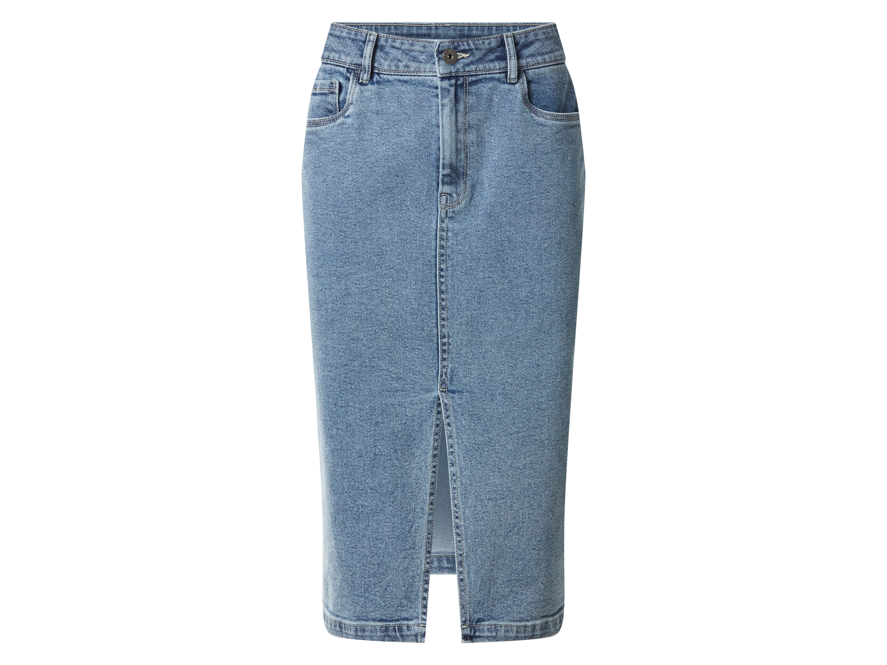 esmara® Spódnica jeansowa damska z bawełną 