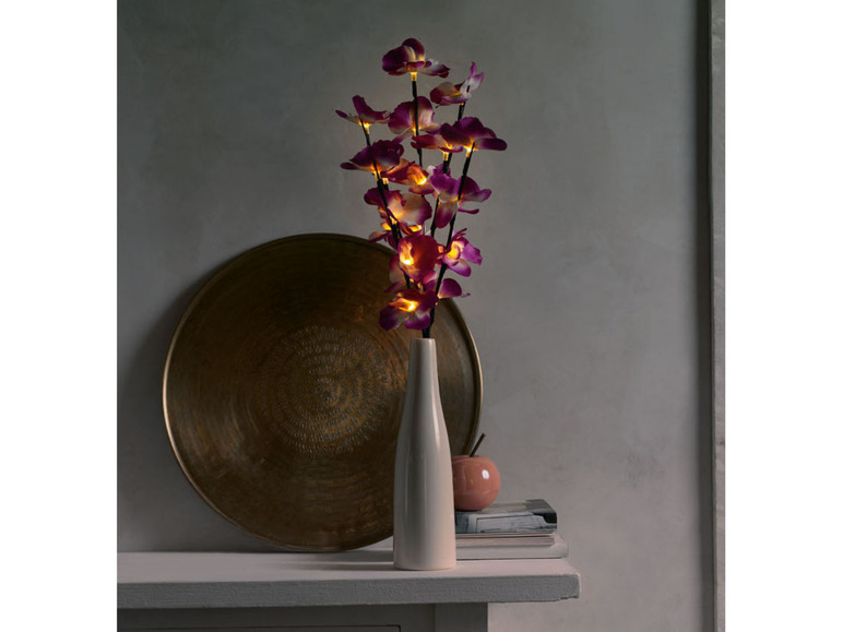 Pełny ekran: Livarno Home Ozdobny wazon z kwiatami, z diodami LED, 1 sztuka - zdjęcie 7