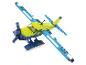 Zabawkowy samolot LEGO Creator 3-w-1, niebiesko-żółty, z ruchomym śmigłem