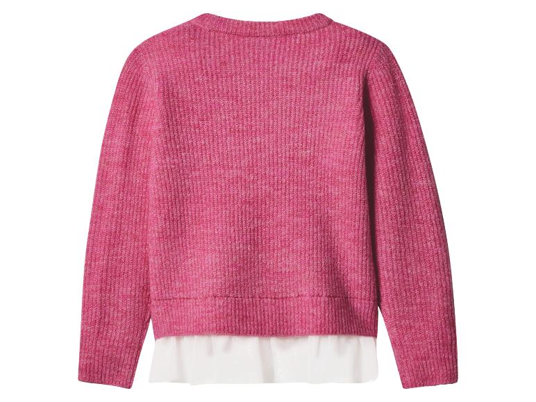 Sweter dziecięcy z grubym splotem