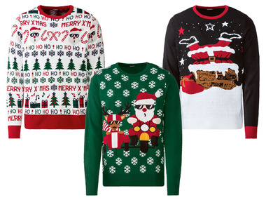 LIVERGY Sweter świąteczny męski