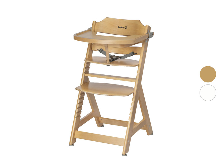 Pełny ekran: Safety 1st Drewniane krzesełko do karmienia Toto, rośnie wraz z dzieckiem, z blatem - zdjęcie 1