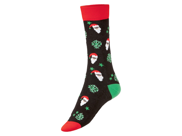 Pełny ekran: Fun Socks Skarpety świąteczne z bawełną damskie / męskie, 3 pary - zdjęcie 5