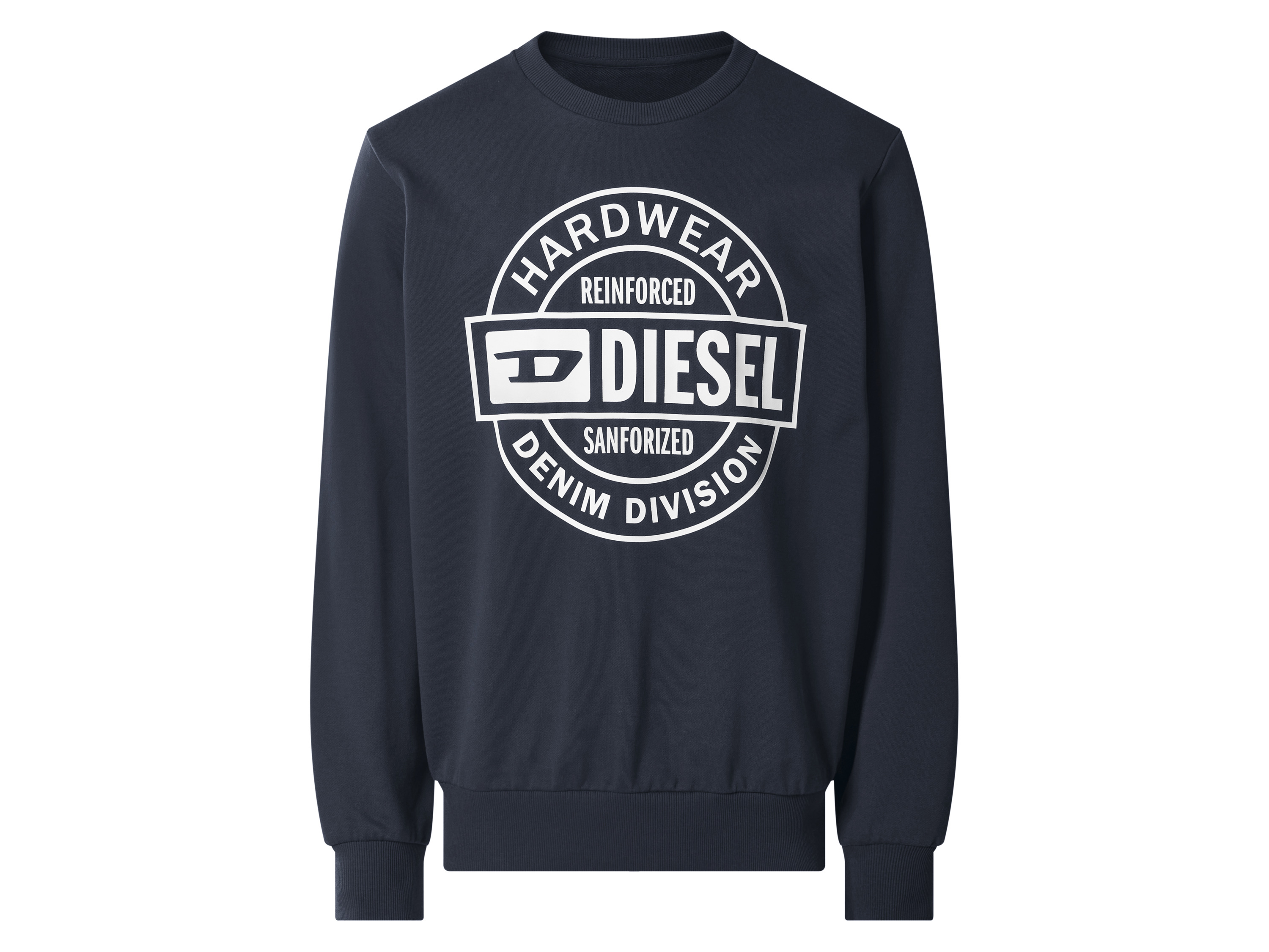 DIESEL Sweter męski z bawełny 