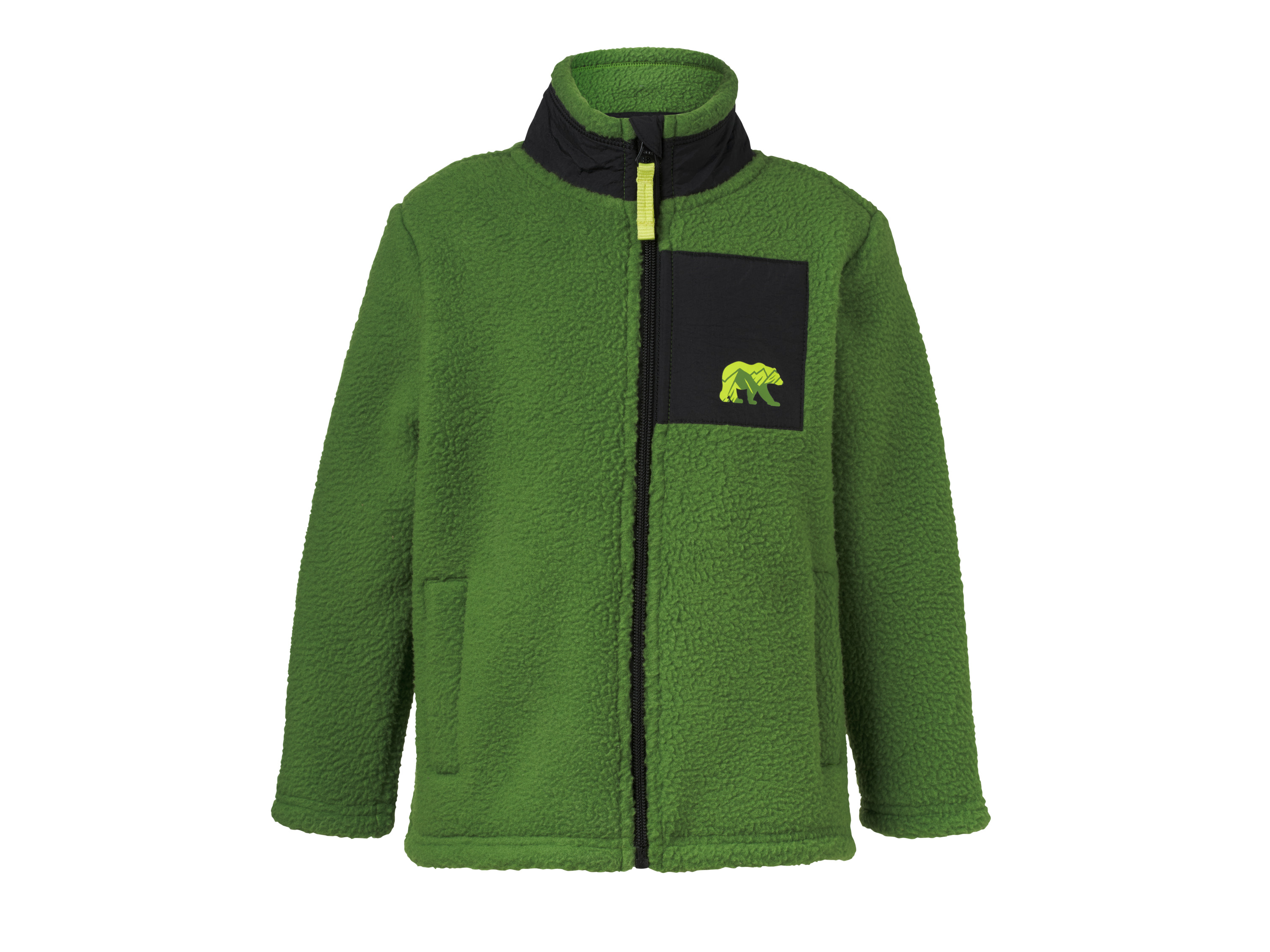 LUPILU® Bluza polarowa dziecięca (Zielony, 110/116)