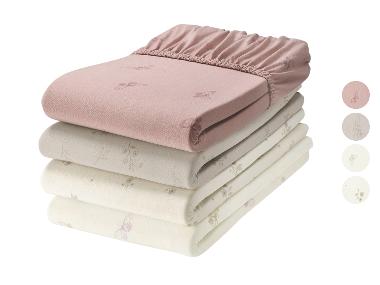 LIVARNO® Prześcieradło dżersejowe z gumką, 90-100 x 200 cm