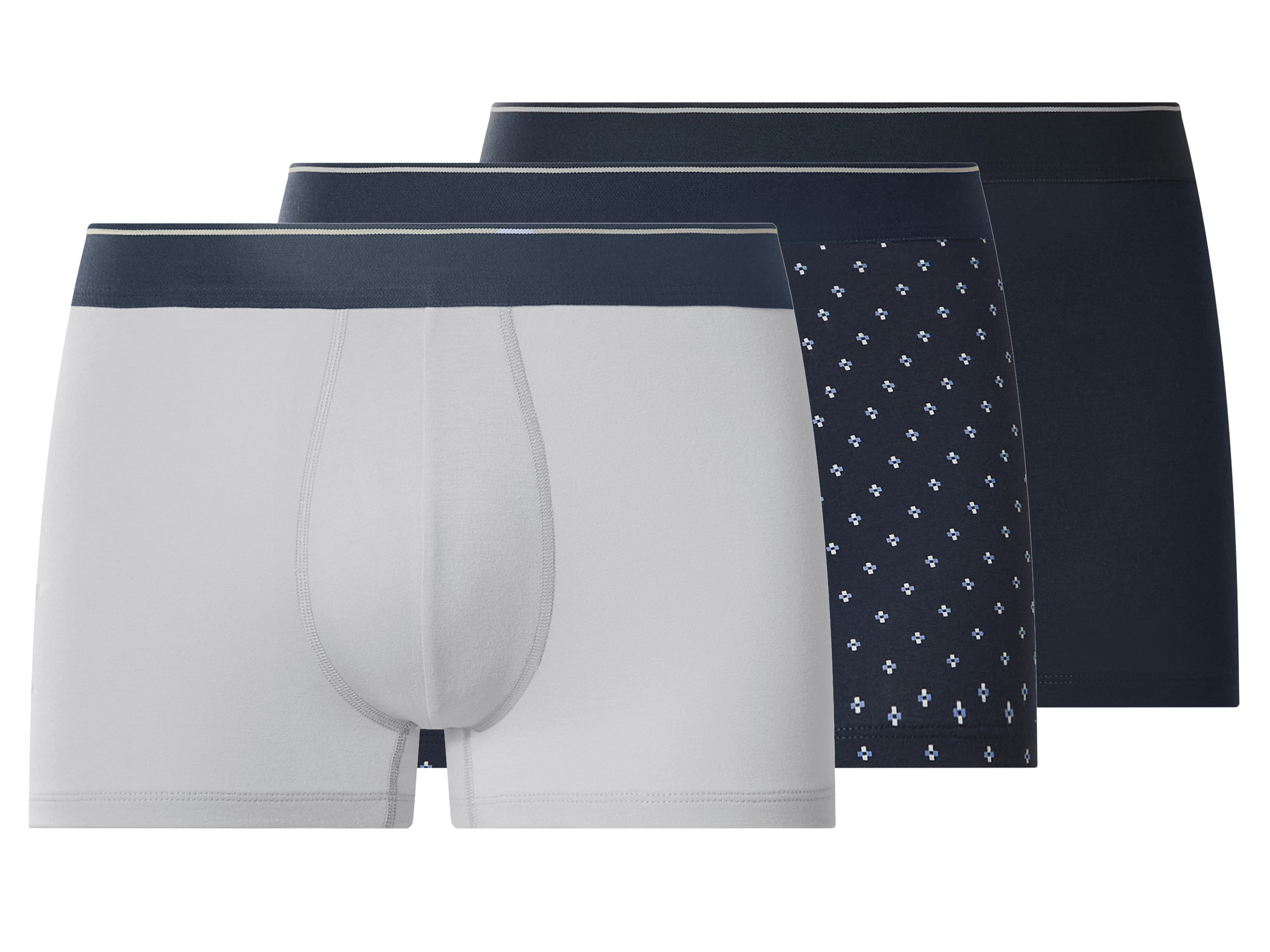 esmara Men Bokserki męskie z bawełny, 3 pary 