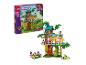 Zestaw LEGO Friends Friendship Tree House Hangout z 701 elementami i pudełkiem.