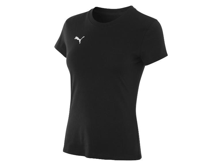 Czarny T-shirt z krótkim rękawem Puma.