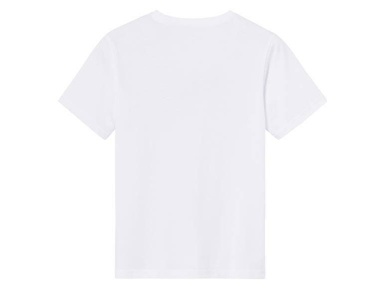 Biały t-shirt z krótkim rękawem