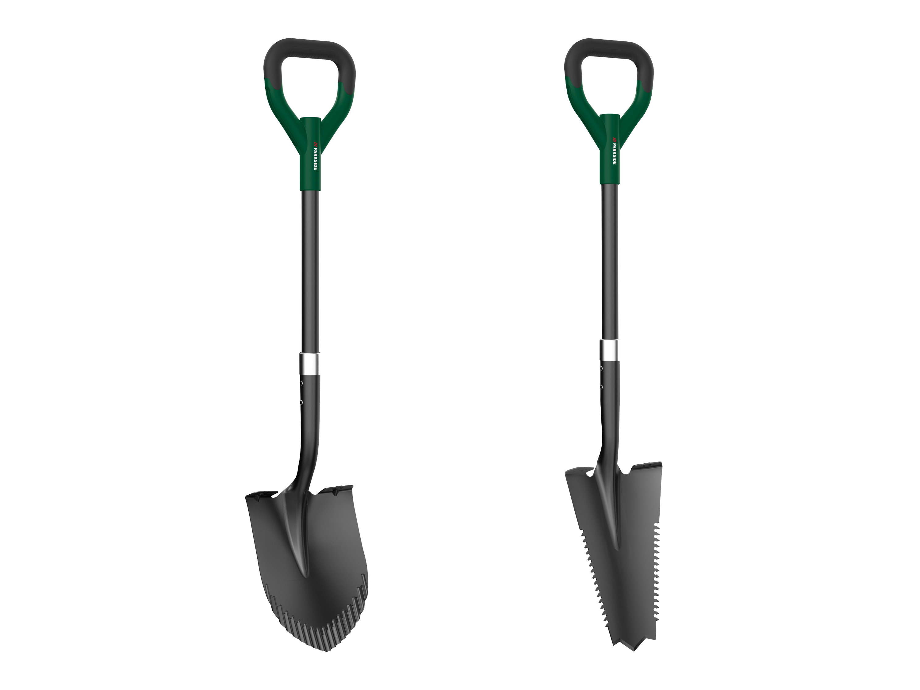 PARKSIDE® Szpadel z piłą do korzeni / Łopata ze szlifem falistym