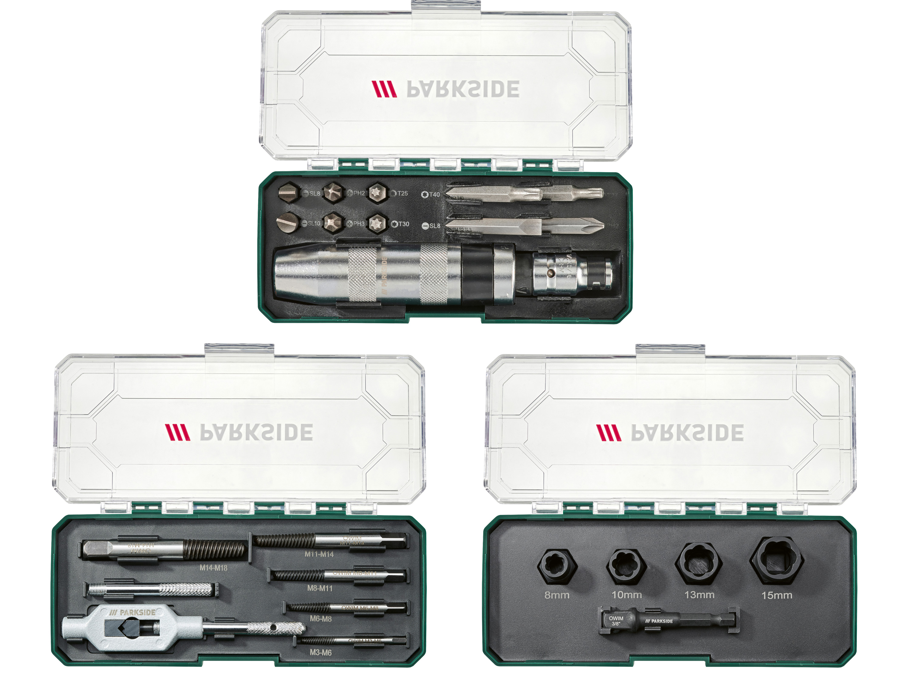 PARKSIDE® Zestaw wkrętaków lub wyciągaczy
