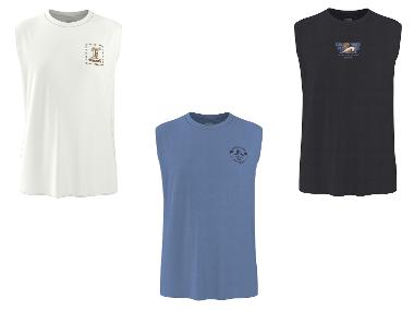 ESMARA® Tank top męski z bawełny