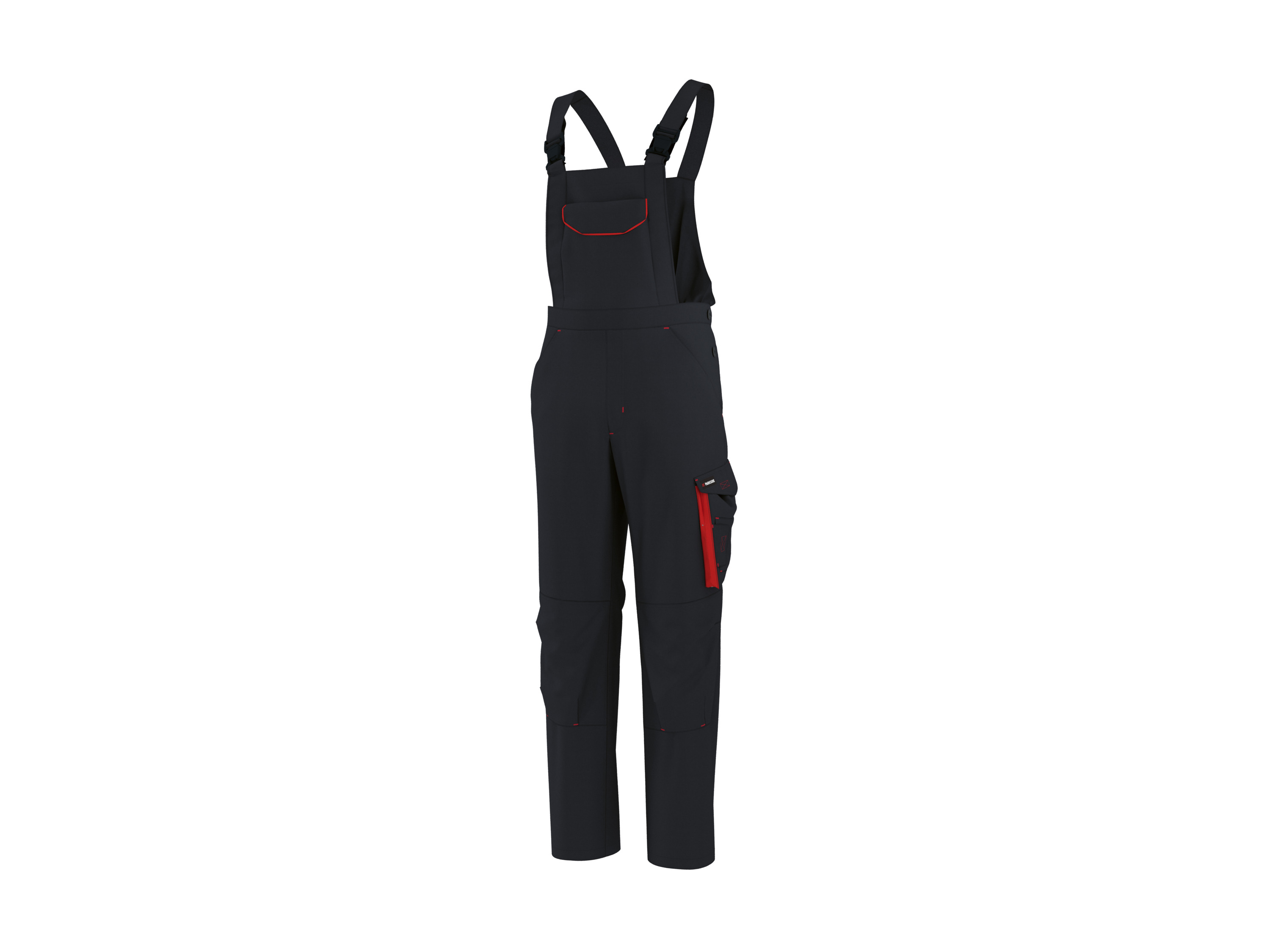 PARKSIDE® Ogrodniczki robocze męskie (Czarny, M (48/50))
