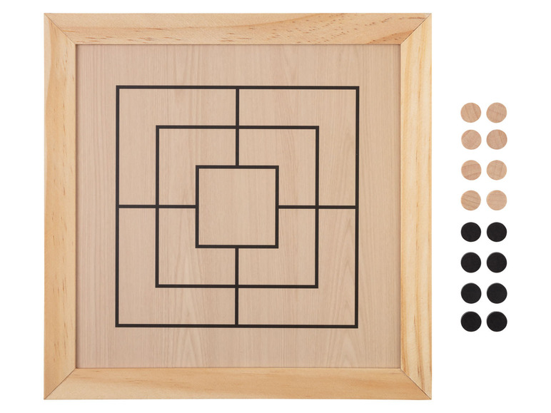 Pełny ekran: Playtive Drewniany zestaw gier w stabilnym drewnianym pudełku - zdjęcie 6