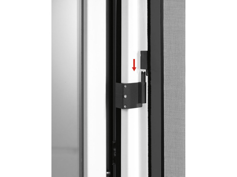 Pełny ekran: LIVARNO home Zestaw złączek zaciskowych do aluminiowej moskitiery drzwiowej, 3 sztuki - zdjęcie 4