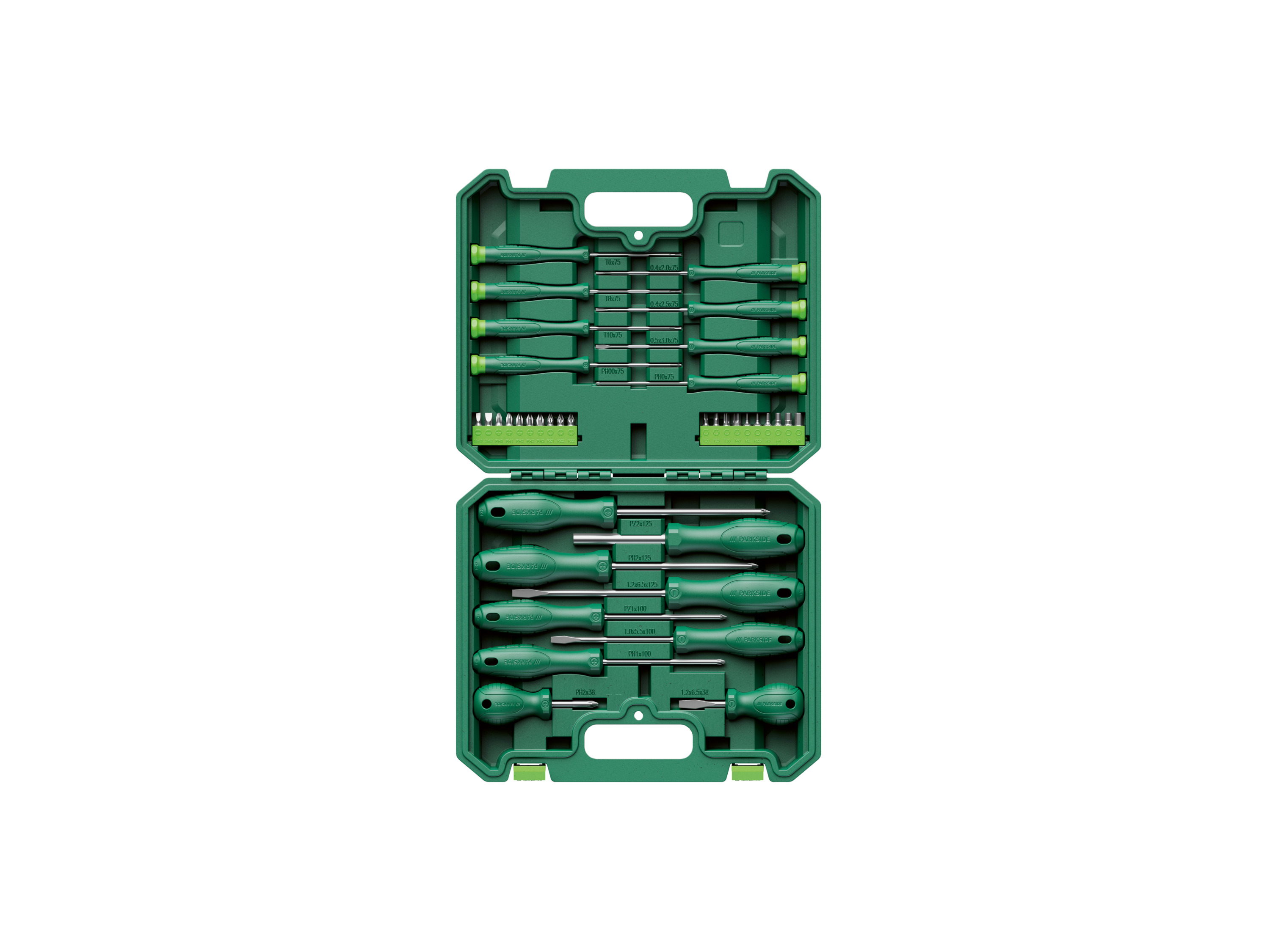 PARKSIDE® Zestaw bitów i wkrętaków, 37 elementów