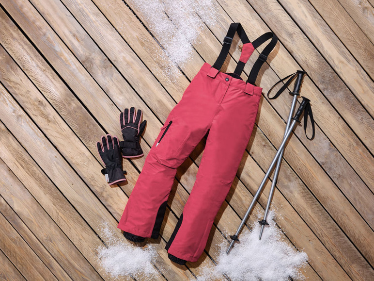 Pełny ekran: crivit Spodnie narciarskie młodzieżowe dziewczęce - zdjęcie 4