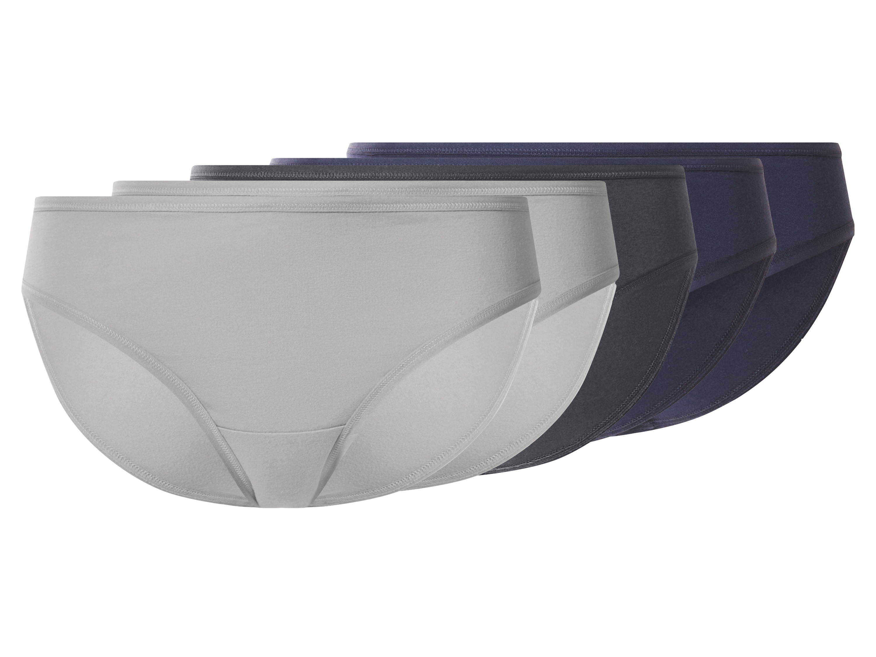 esmara® Majtki figi damskie z bawełną, 5 par