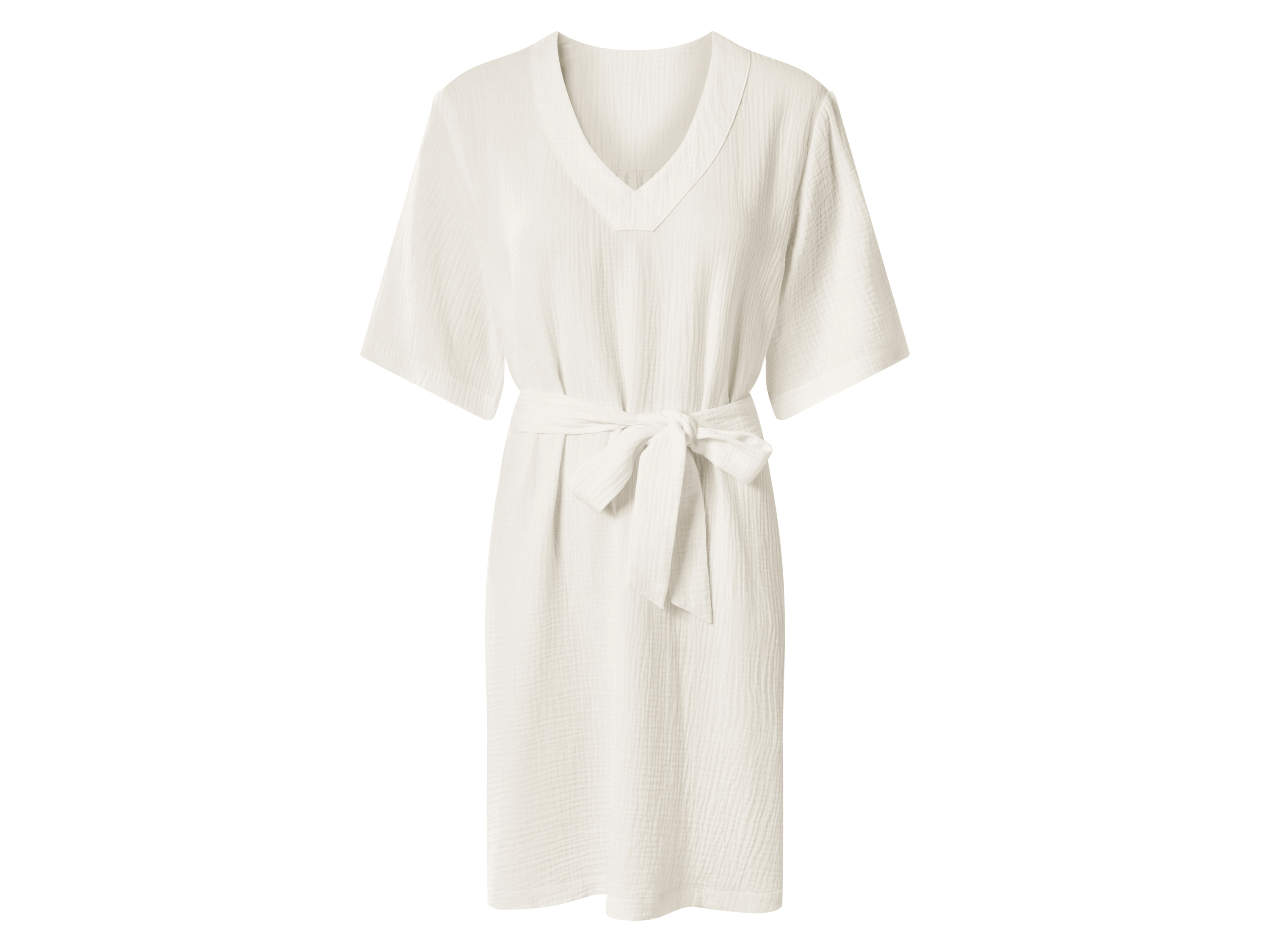 esmara® Sukienka damska z bawełny muślinowej