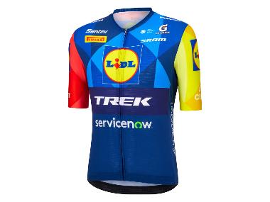 SANTINI Koszulka damska z krótkim rękawem Team Lidl-Trek 2026