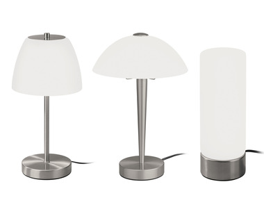 LIVARNO home Lampa stołowa LED, 4,9 W, ze ściemniaczem dotykowym