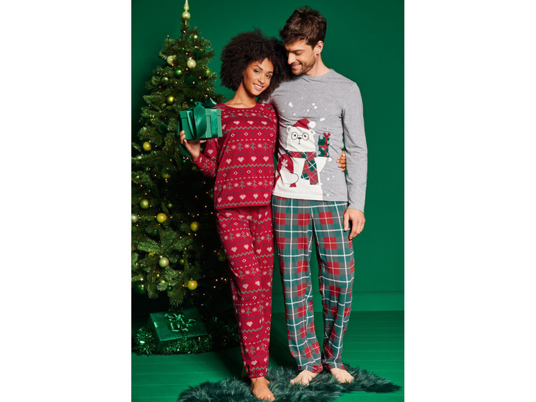 Pełny ekran: LIVERGY® Piżama świąteczna męska - zdjęcie 4