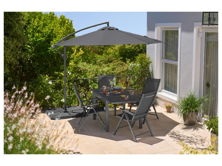 Parasol ogrodowy, 3 m, antracyt