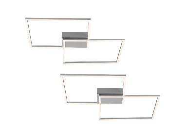 LIVARNO HOME Zestaw 2 lamp sufitowych LED