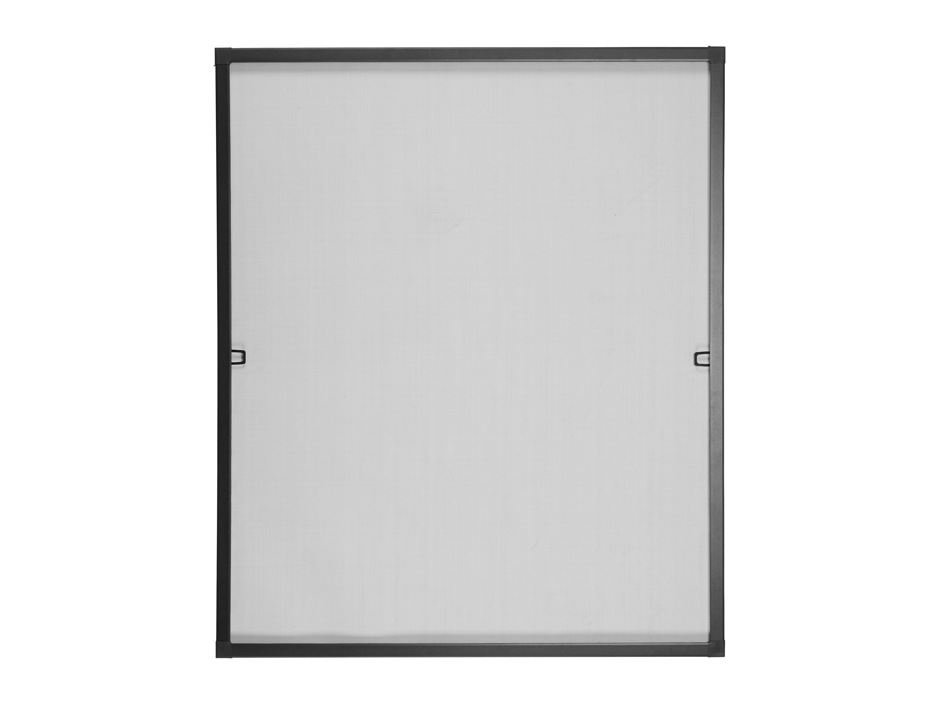 LIVARNO® Aluminiowa moskitiera okienna, 100 x 120 cm (Antracytowy)