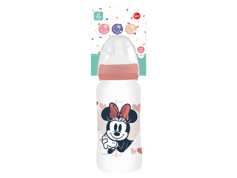 Butelka do karmienia z motywem Minnie Mouse od Disney'a.