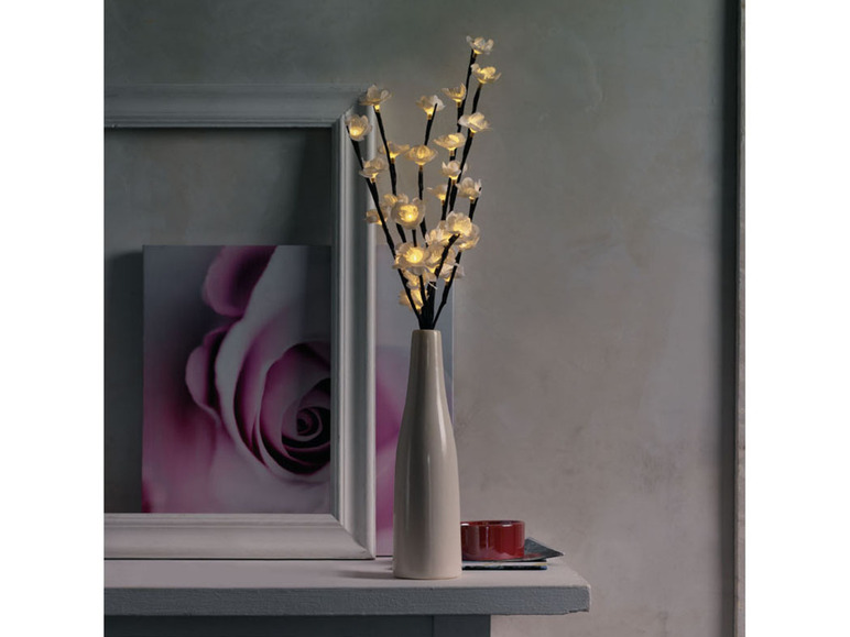 Pełny ekran: Livarno Home Ozdobny wazon z kwiatami, z diodami LED, 1 sztuka - zdjęcie 10