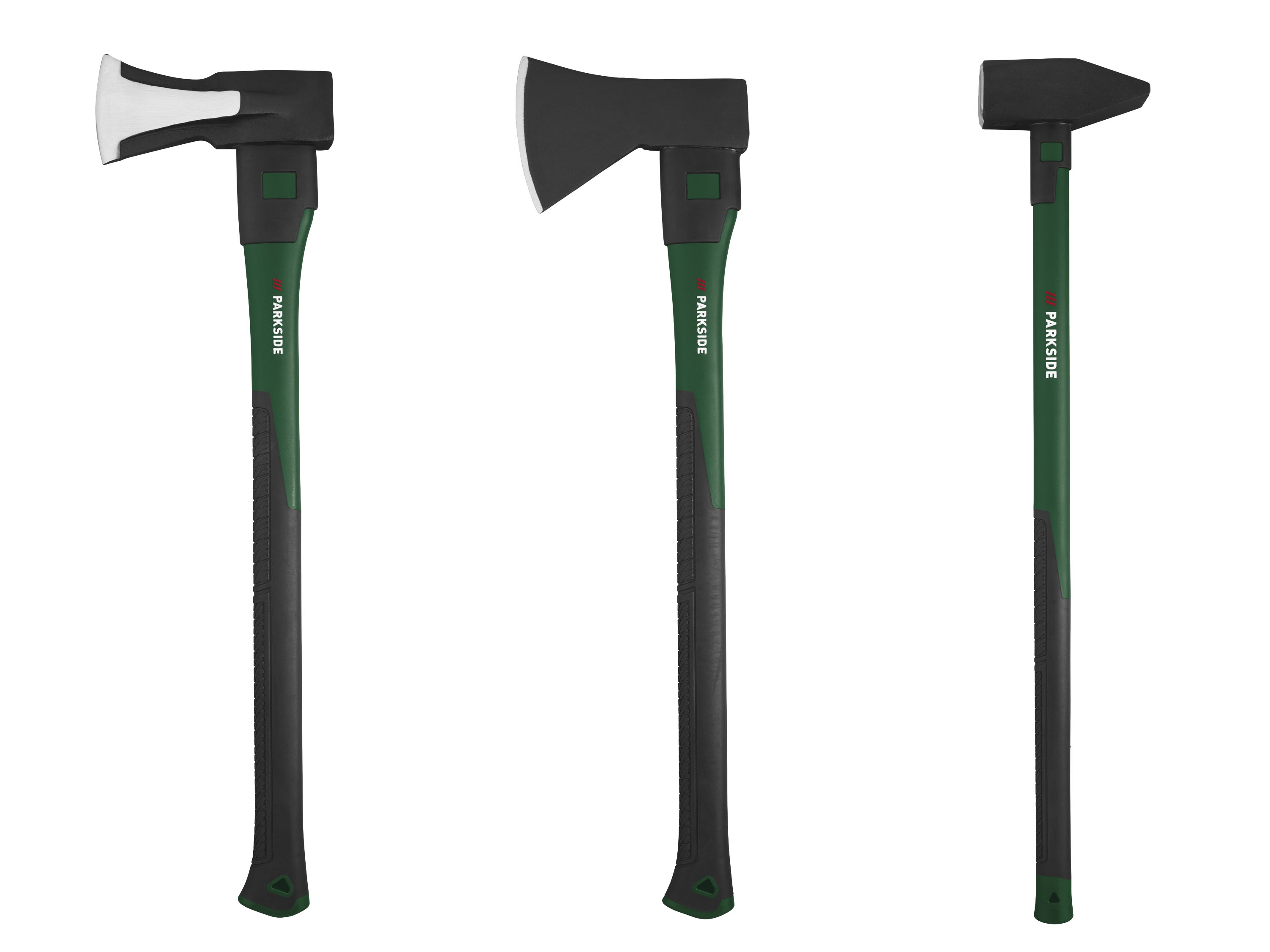 PARKSIDE® Siekiera rozłupująca - 2,0 kg / Siekiera leśna - 1,25 kg / Młot wyburzeniowy - 4,0 kg