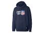 Granatowa bluza z kapturem z logo NFL i napisem 'NATIONAL FOOTBALL LEAGUE'