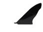 Czarny fin do deski surfingowej lub paddleboardu