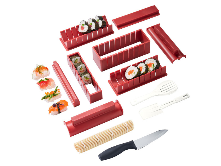 Pełny ekran: ERNESTO Zestaw do przygotowania sushi, 13 el. - zdjęcie 10