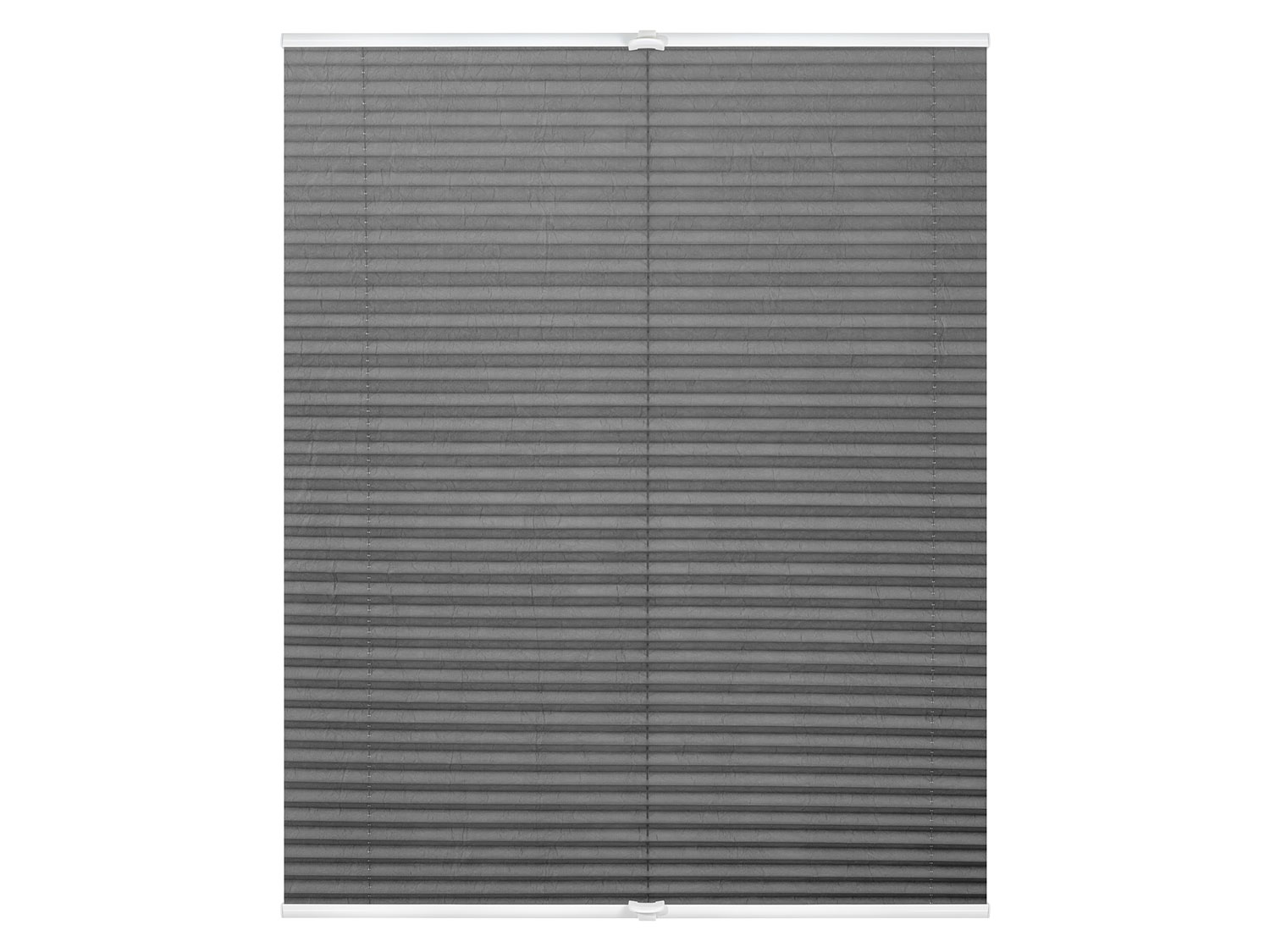 Lichtblick Roleta plisowana Klemmfix, bez wiercenia, od 45 x 130 cm (Jasnoszary, 80x130 cm)