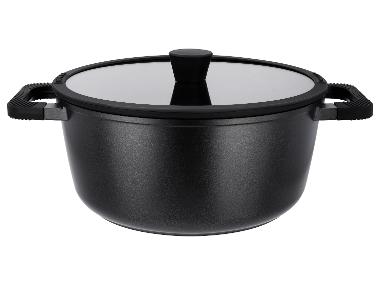 SILVERCREST® Garnek z odlewu aluminiowego z pokrywką, Ø 28 cm