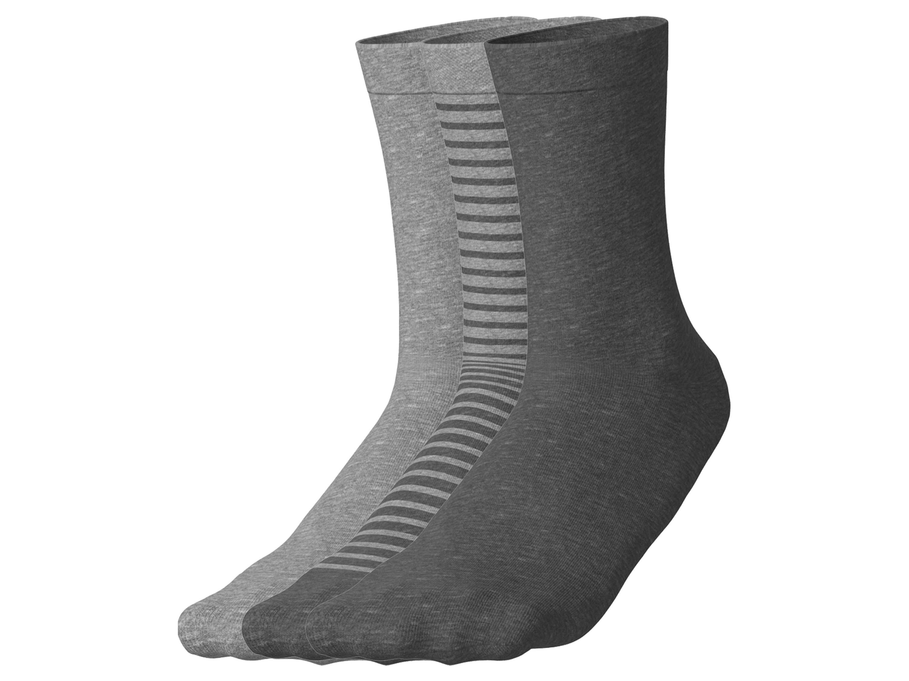 esmara® Skarpetki damskie z biobawełną, 3 pary