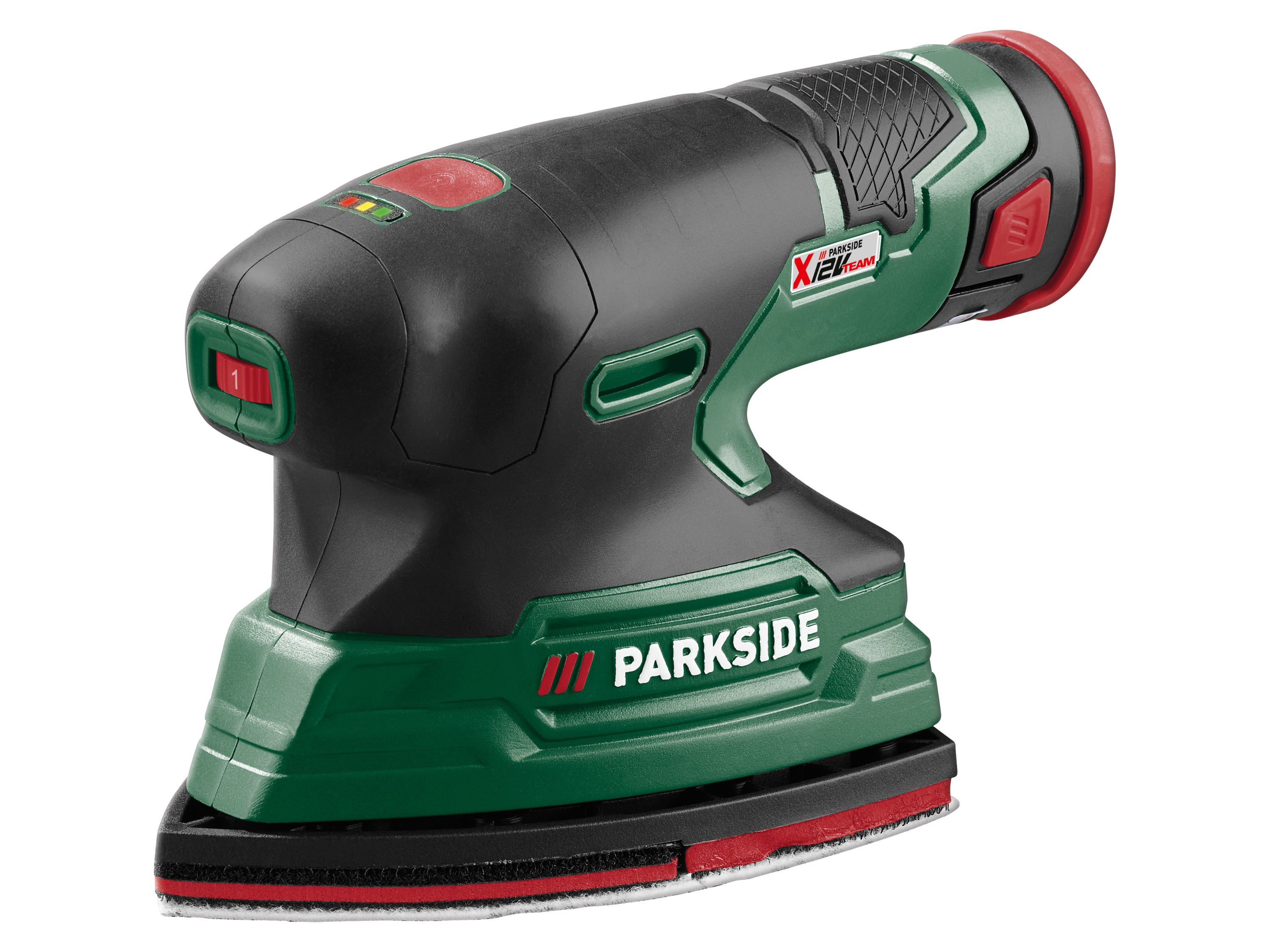 PARKSIDE® Akumulatorowa szlifierka wielofunkcyjna 12 V, PAMS 12 B2 (z akumulatorem i ładowarką)