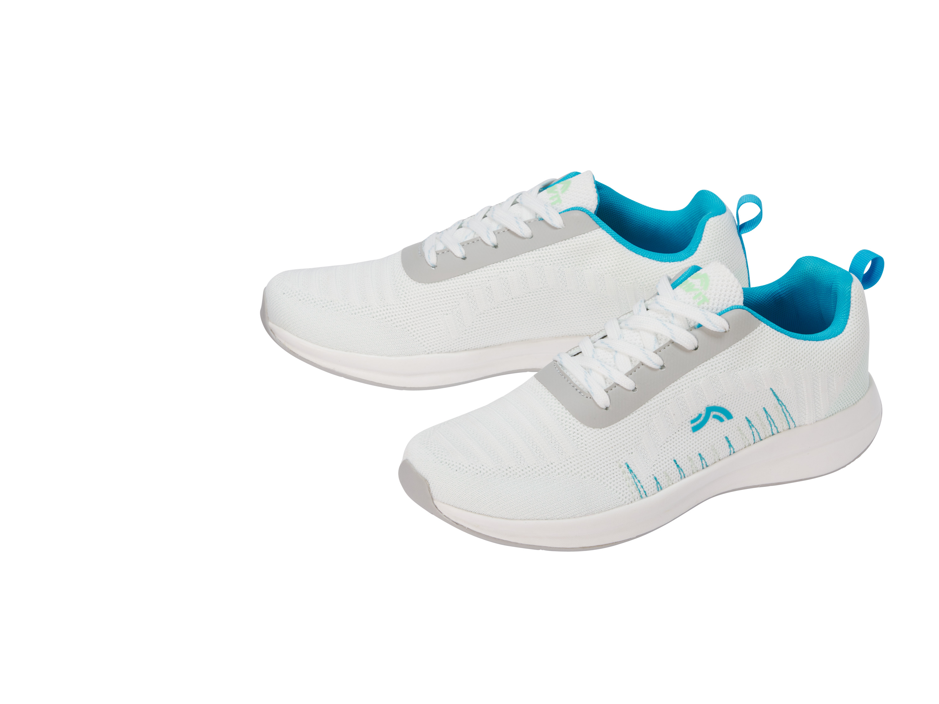 CRIVIT Buty sportowe męskie (Biały/zielony, 42)
