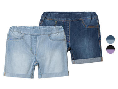 lupilu® Szorty jeansowe dziecięce, 2 pary