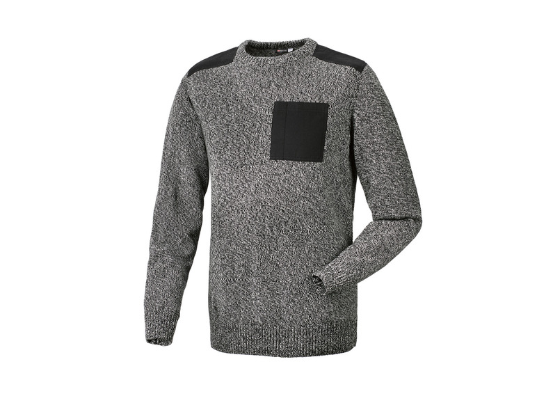 Pełny ekran: PARKSIDE® Sweter męski ze wzmocnieniem na łokciach - zdjęcie 5