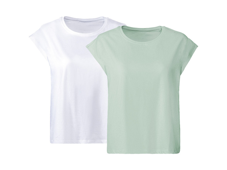Pełny ekran: esmara® T-shirty oversize damskie z bawełną, 2 sztuki - zdjęcie 7